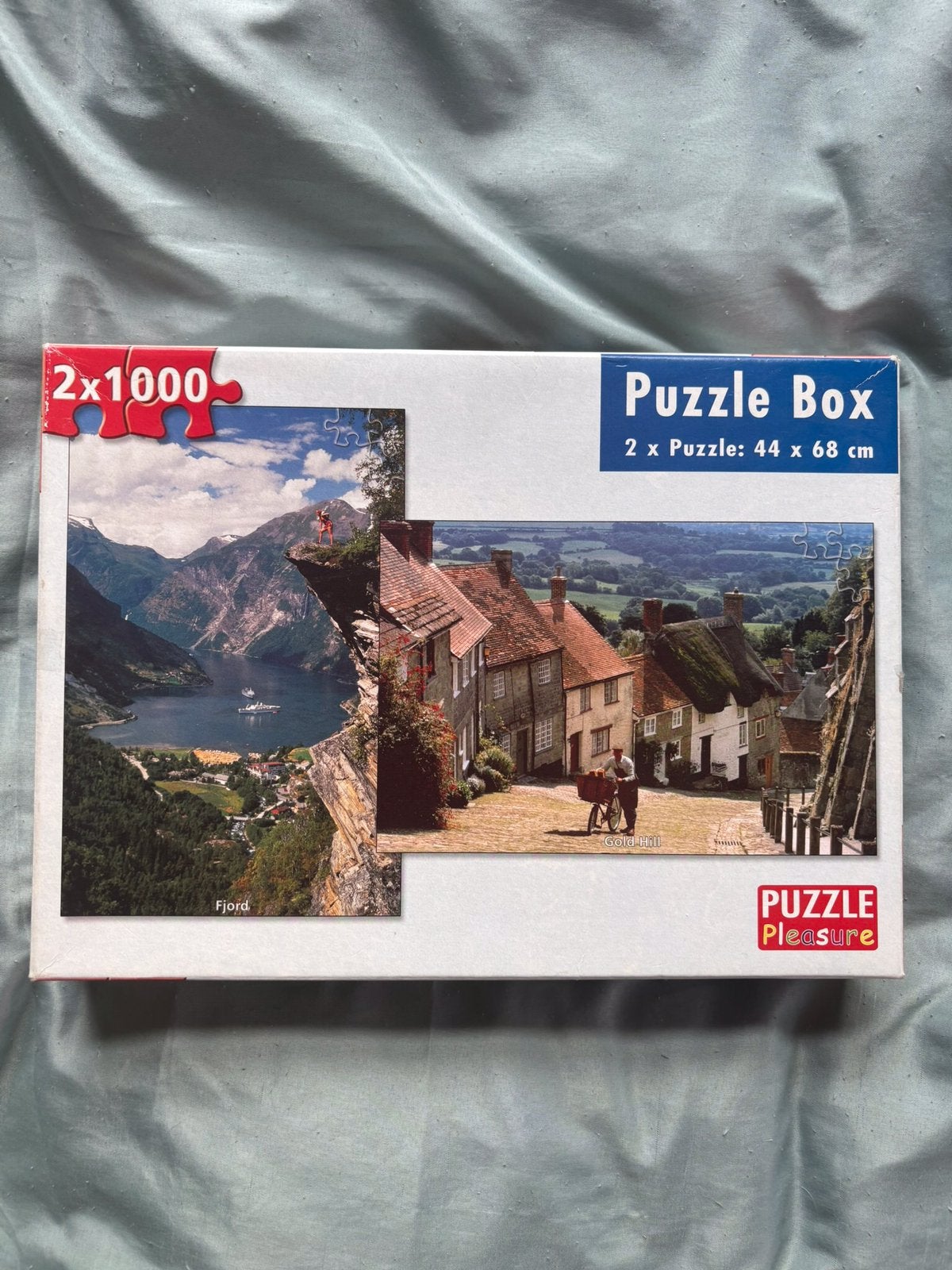 Legpuzzel 2 x 1000 stukjes, Hobby en Vrije tijd, Denksport en Puzzels, Ophalen of Verzenden, 500 t/m 1500 stukjes, Zo goed als nieuw