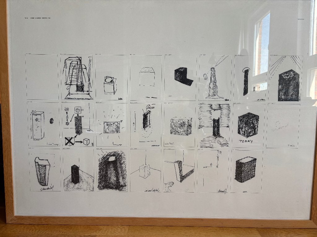 Grafic work by Stefan Zeyen (1994), Ophalen, Overig onderwerp, Gelimiteerde oplage, Gemengde techniek