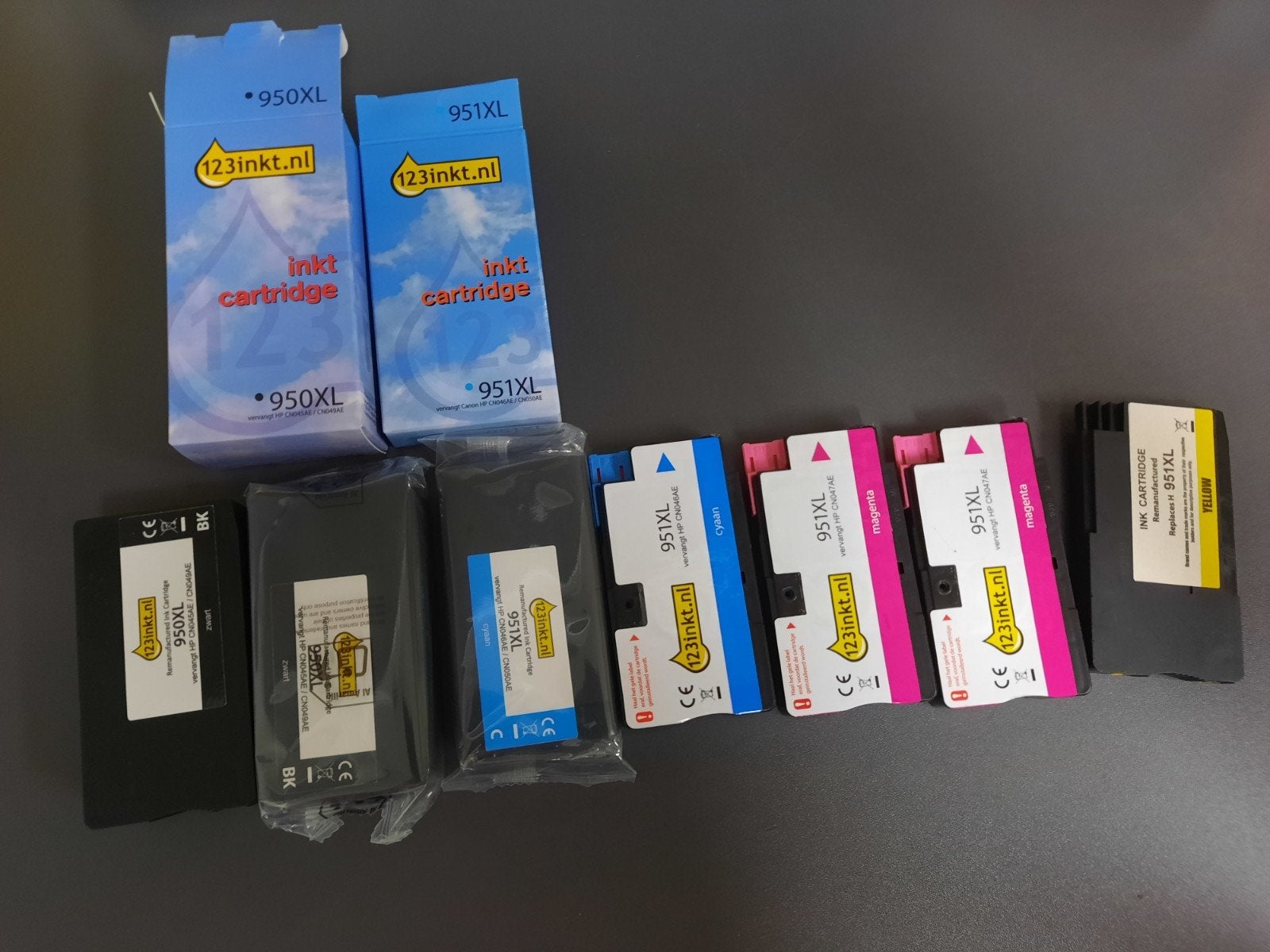 Cartridges voor hp officejet pro 8610, Ophalen of Verzenden, Zo goed als nieuw