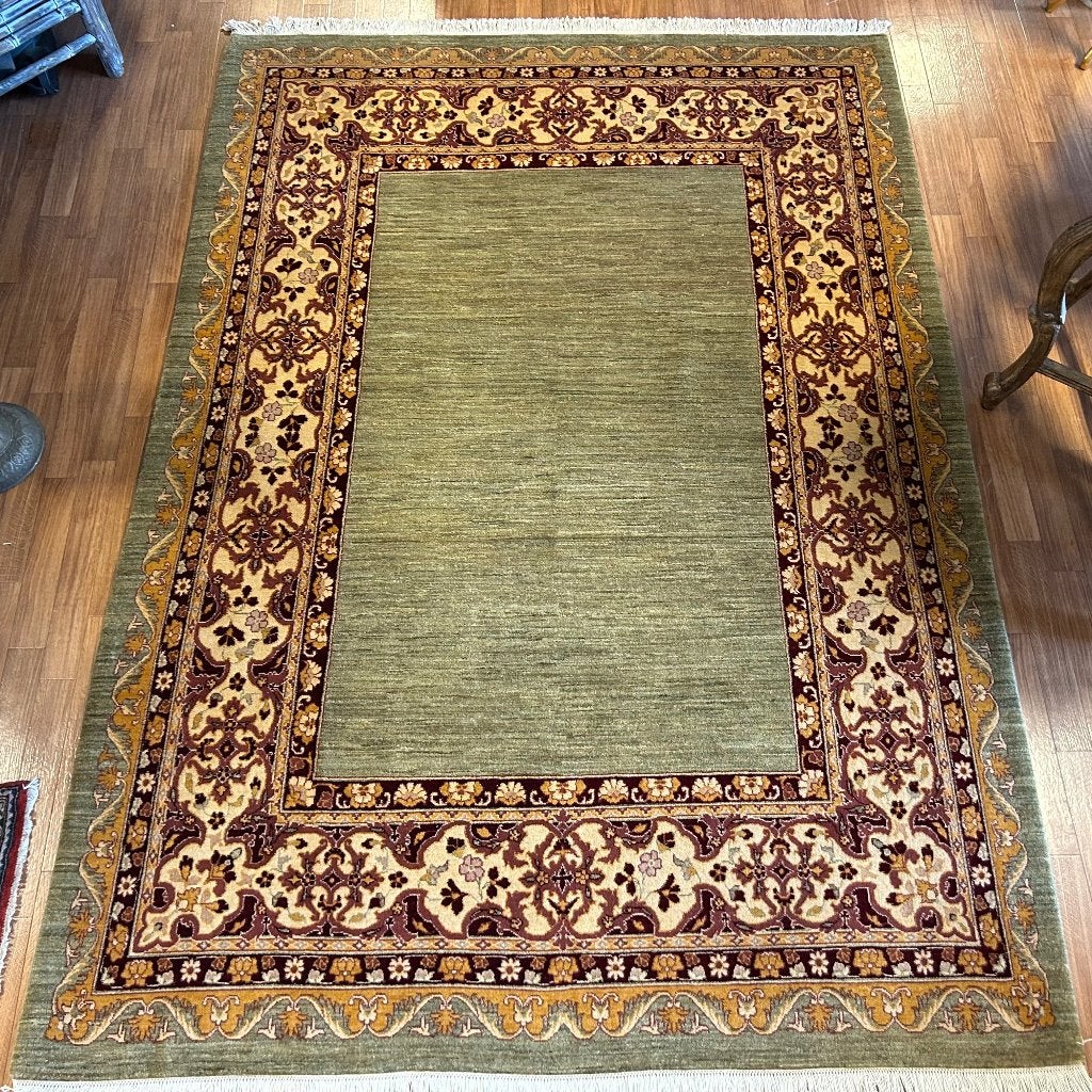 perzisch tapijt ziegler - 281 x 202 cm – vloerkleed, TTM Wonen, Meubels – (Perzische) Tapijten en Woonaccessoires, Geel, Taag 63, 2491 CS, Den Haag (Forepark)
