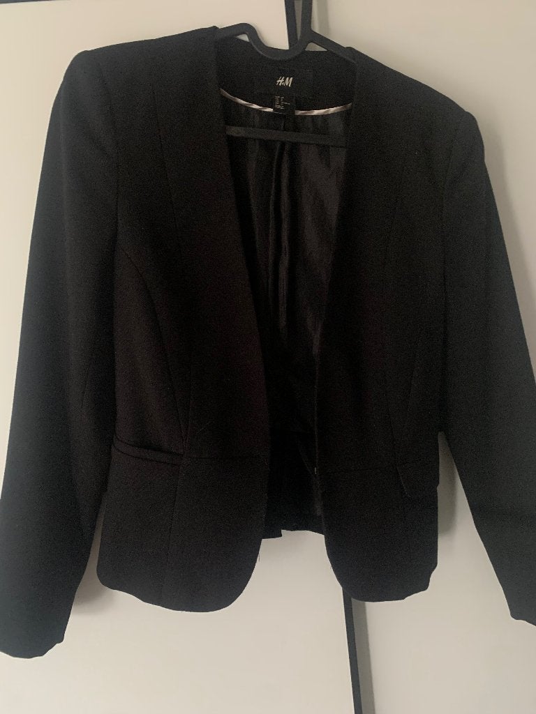 Colbert dames, H&M, Zwart, Ophalen of Verzenden, Jasje