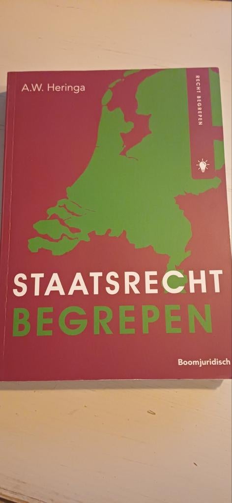 A.W. Heringa - Staatsrecht begrepen, Ophalen of Verzenden, Zo goed als nieuw, A.W. Heringa