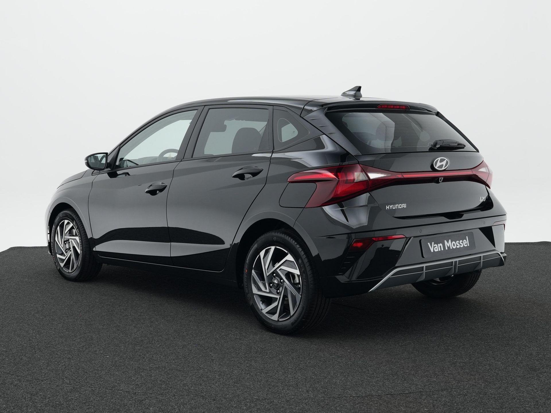 Hyundai i20 1.0 T-GDI Comfort | Getinte Ramen | Navigatie |, Auto's, Voorwielaandrijving, Euro 6, 1045 kg, Zwart