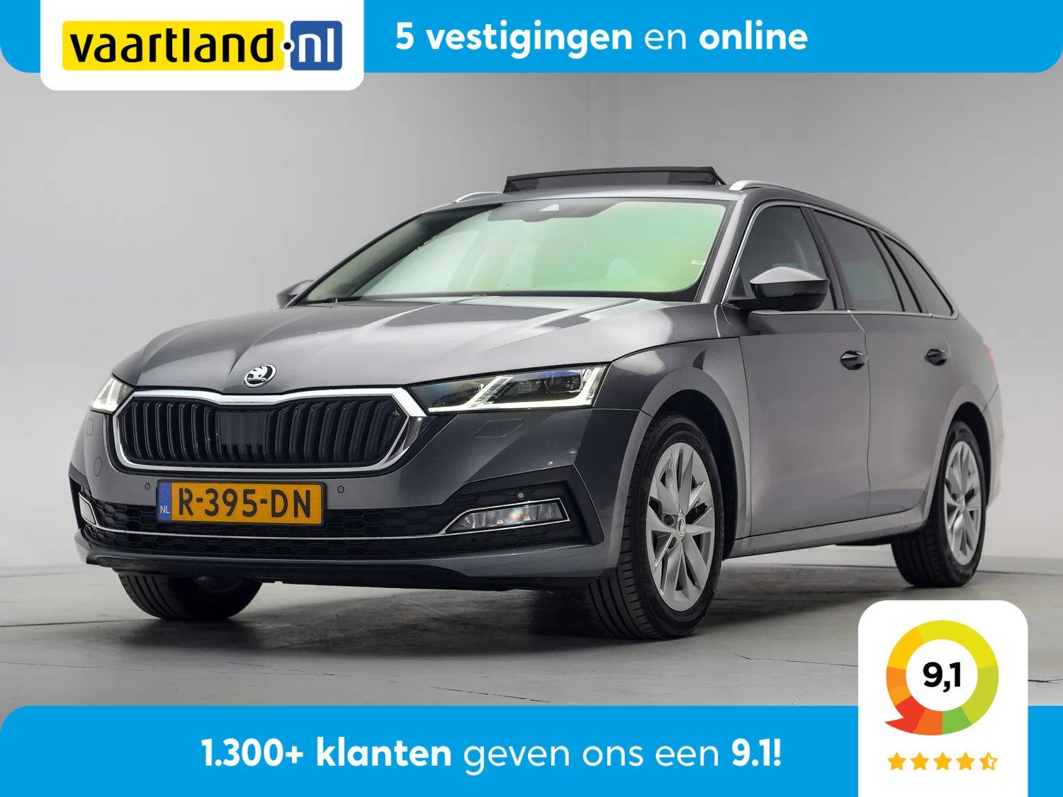 Skoda Octavia COMBI 1.0 e-TSI Business Edition Plus Aut. [ P, Auto's, Skoda, Automaat, Gebruikt, 23 km/l, Origineel Nederlands