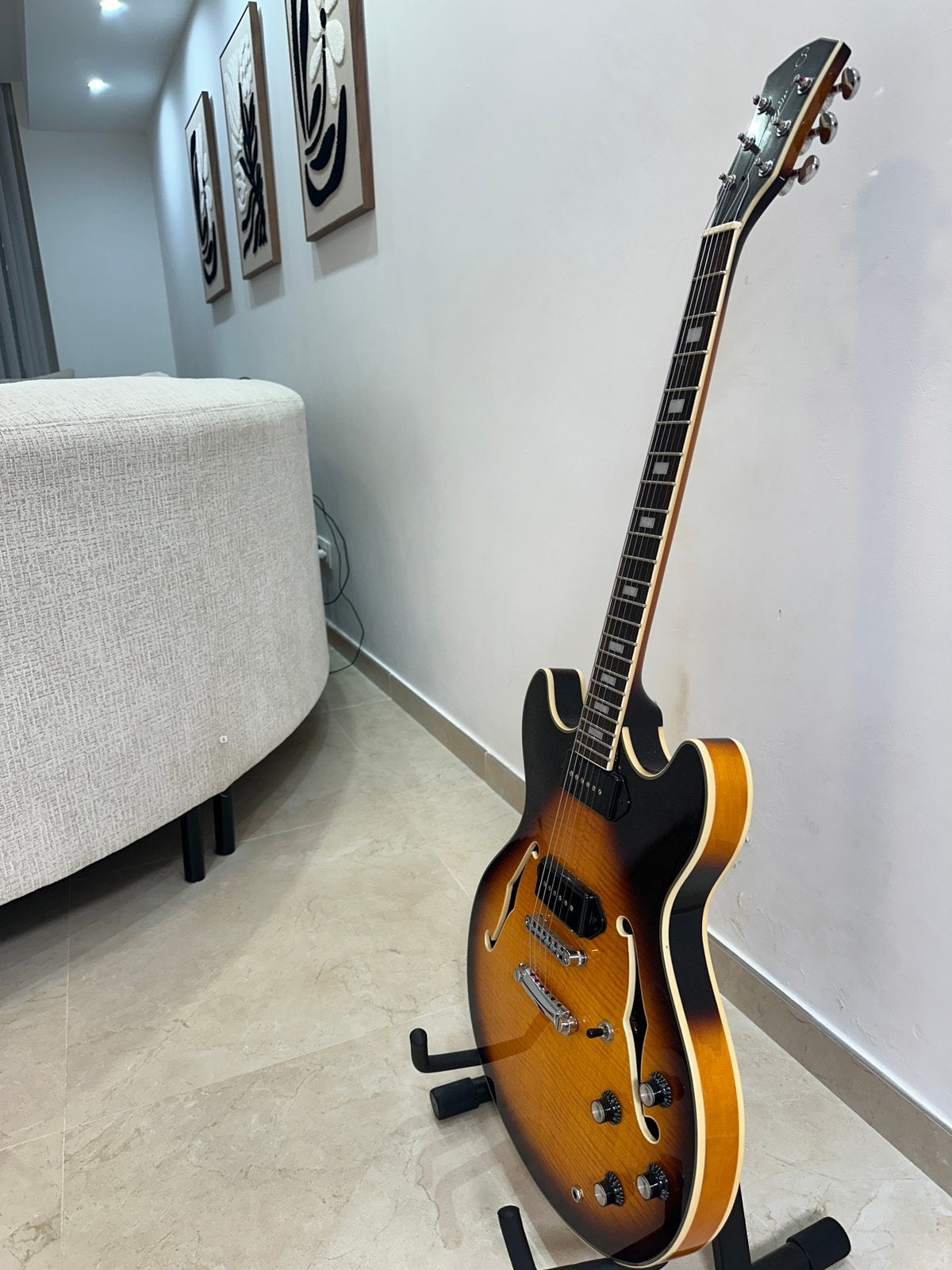 Sire Larry Carlton H7V Vintage Sunbrust, Ophalen of Verzenden, Zo goed als nieuw, Hollow body, Overige merken