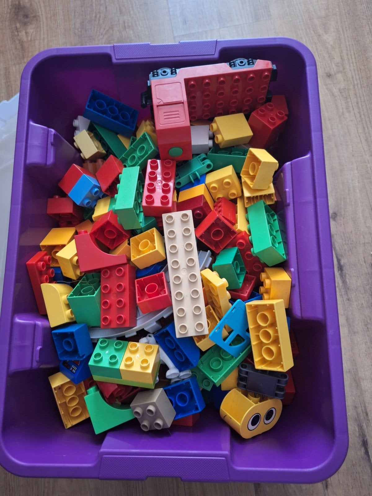duplo trein inclusief rails en blokken, Ophalen, Gebruikt, Duplo
