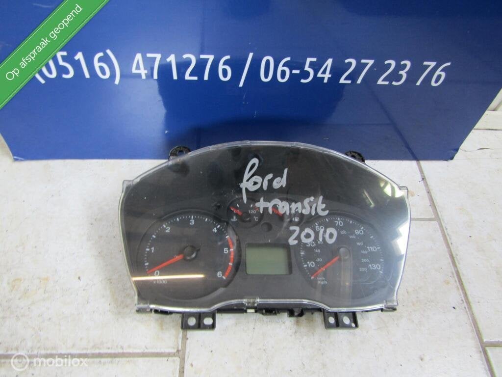 Kilometerklok teller klok ford transit cockpit 2006 t/m 2014, Auto-onderdelen, Gebruikt, Ford, Ophalen of Verzenden, Ford