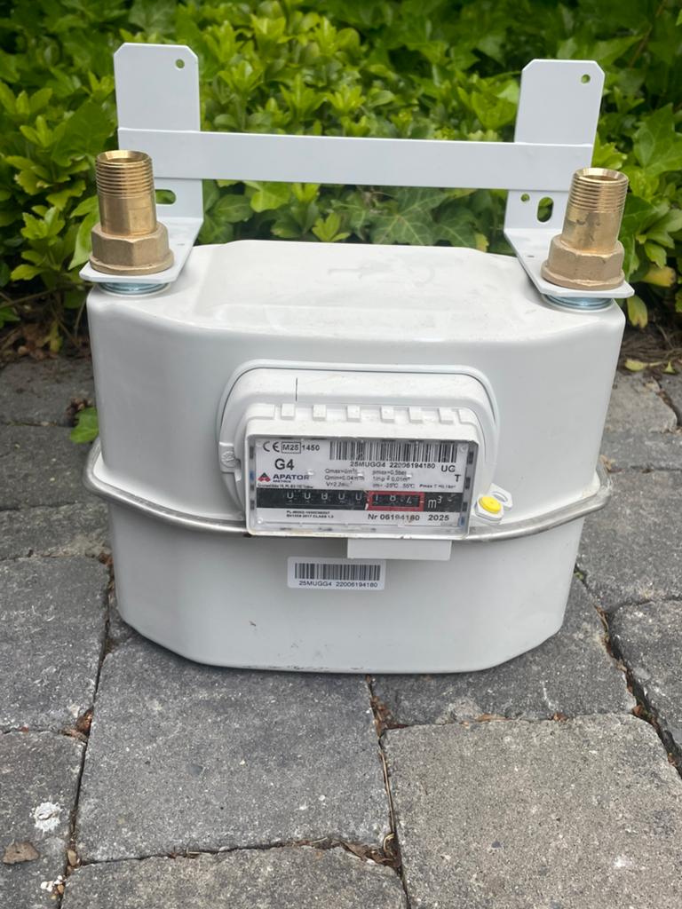 Gasmeter nieuw, Ophalen, Minder dan 60 cm, Radiator