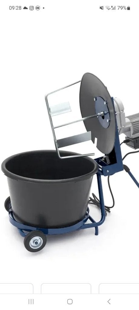 Menger mixer 50 litre van merk Hbm, Ophalen, Nieuw