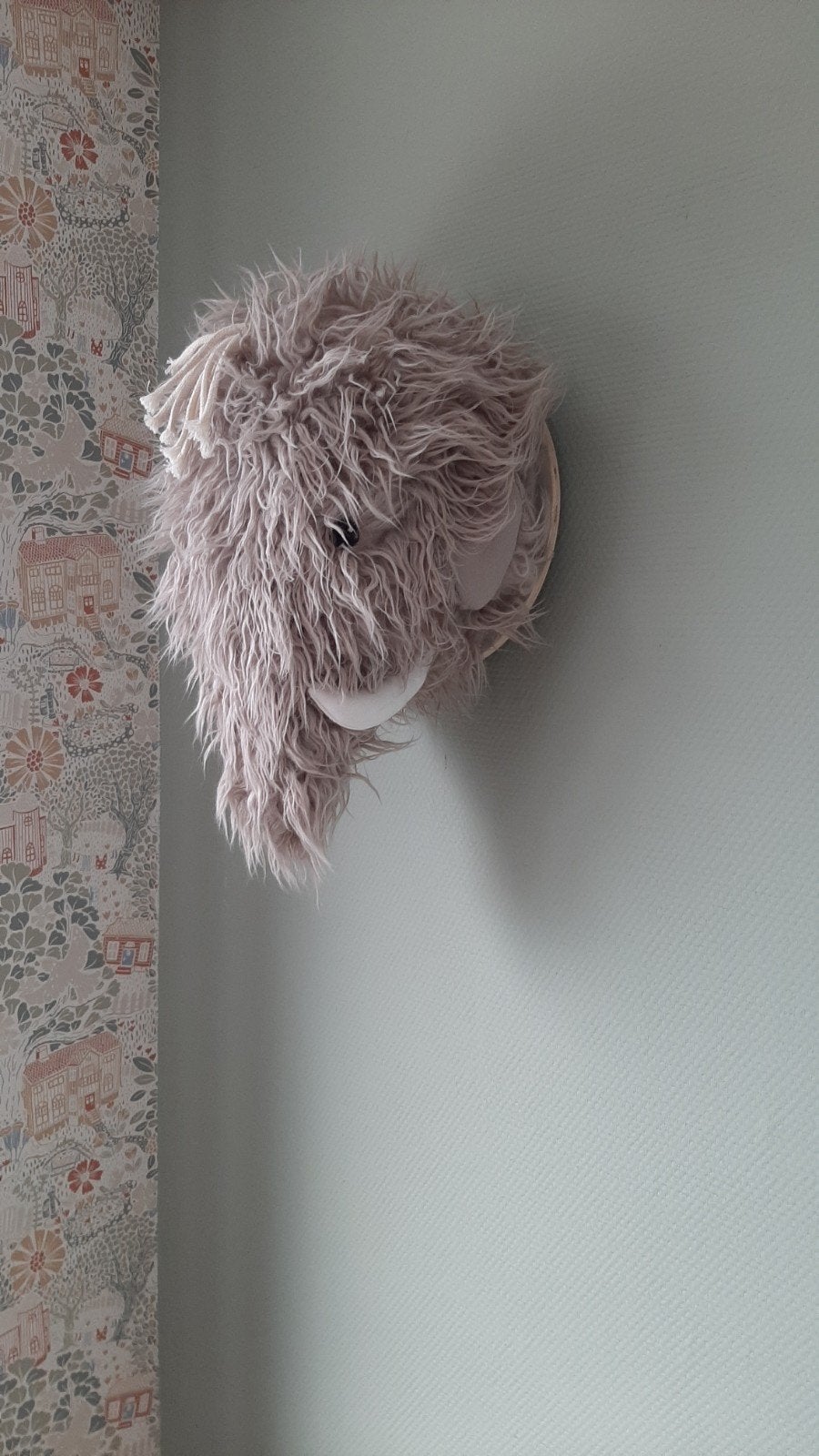 Kids Concept Dierenkop Mammoet NEO - Muurdecoratie Pluche, Ophalen of Verzenden, Nieuw