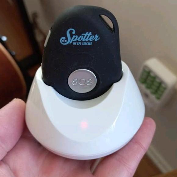 Als nieuw Spotter GPS Tracker SP-1501 + oplader + QR kaart, Ophalen of Verzenden, Zo goed als nieuw