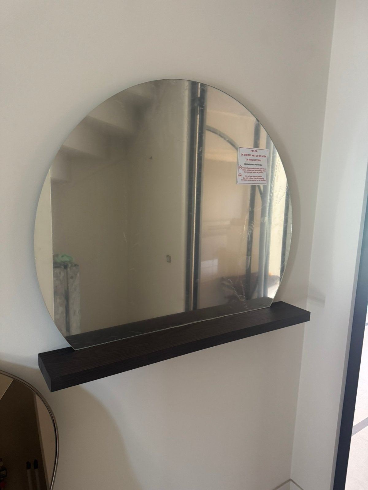 Sun Rise 3 spiegel nieuw!!!, Huis en Inrichting, Woonaccessoires | Spiegels, Ophalen, Nieuw, Rond, Minder dan 100 cm