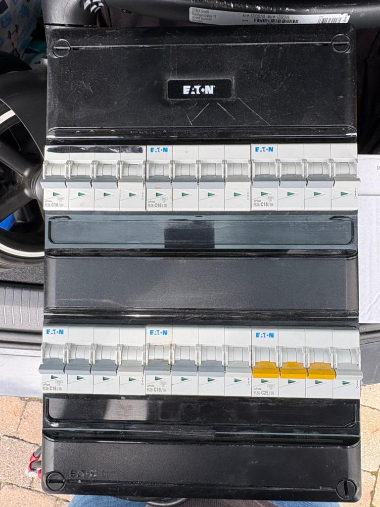 Eaton Groepenkast met diverse automaten, Ophalen of Verzenden, Gebruikt, Overige typen