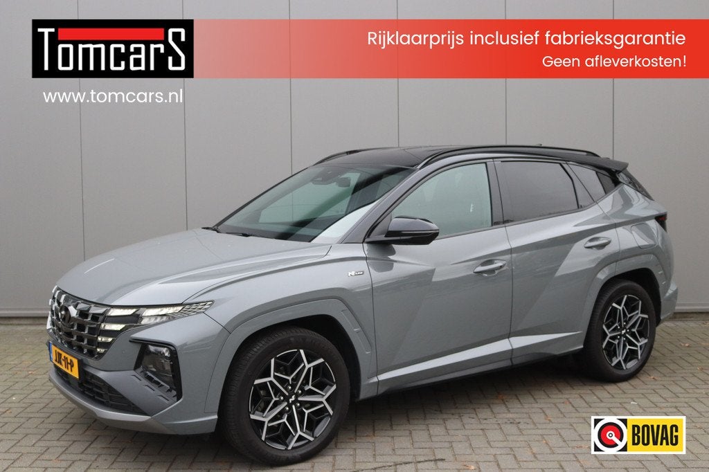 Hyundai Tucson 1.6 T-GDI 265PK PHEV N Line 4WD Navigatie/Cam, Auto's, Gebruikt, Euro 6, 4 cilinders, Plug-in hybride