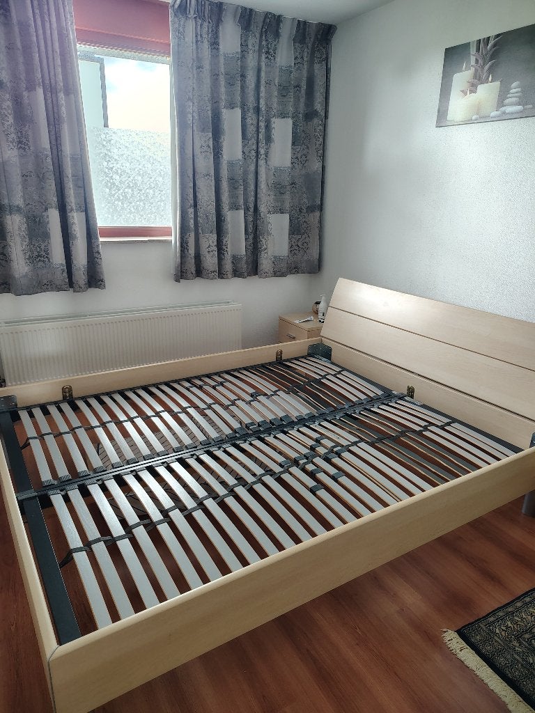 bed, Ophalen, Zie foto, Gebruikt, Beige