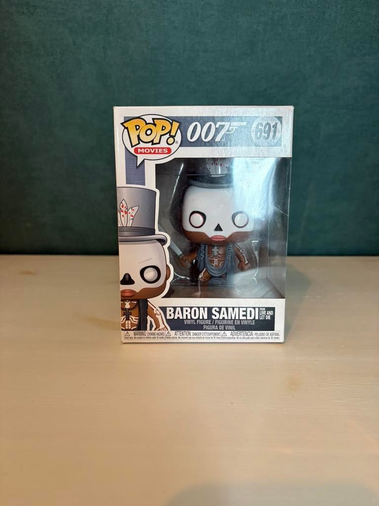 Funko Pop 007, Bardon Samedi, Ophalen of Verzenden, Zo goed als nieuw