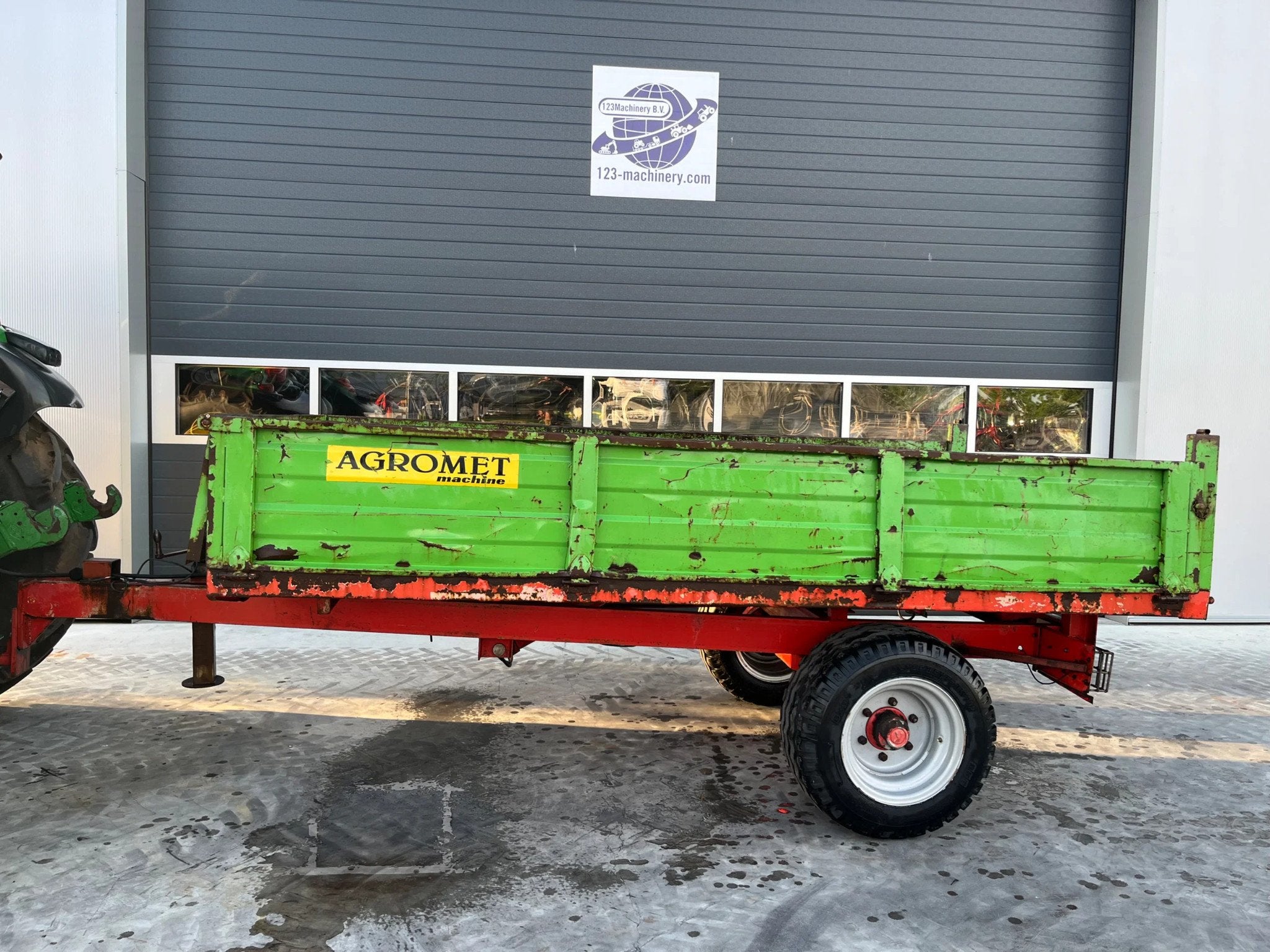 Agromet T045 Grondkieper / bakkenwagen nl kenteken