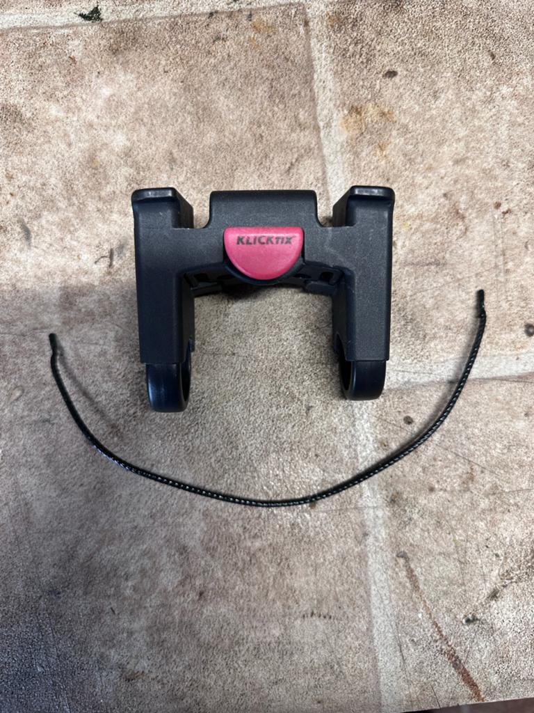 Klickfix stuuradapter voor fietsmand of tas, Ophalen of Verzenden, Gebruikt