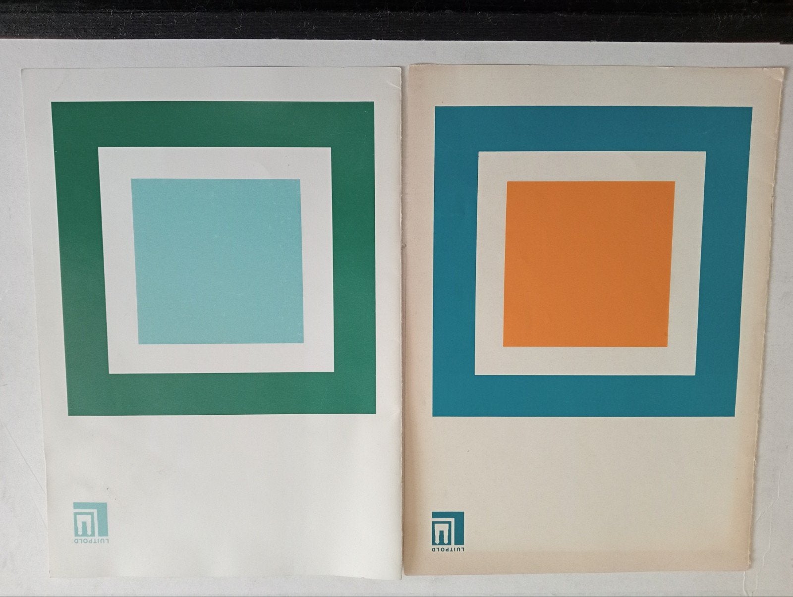 5 x abstracte compositie print, Ophalen of Verzenden