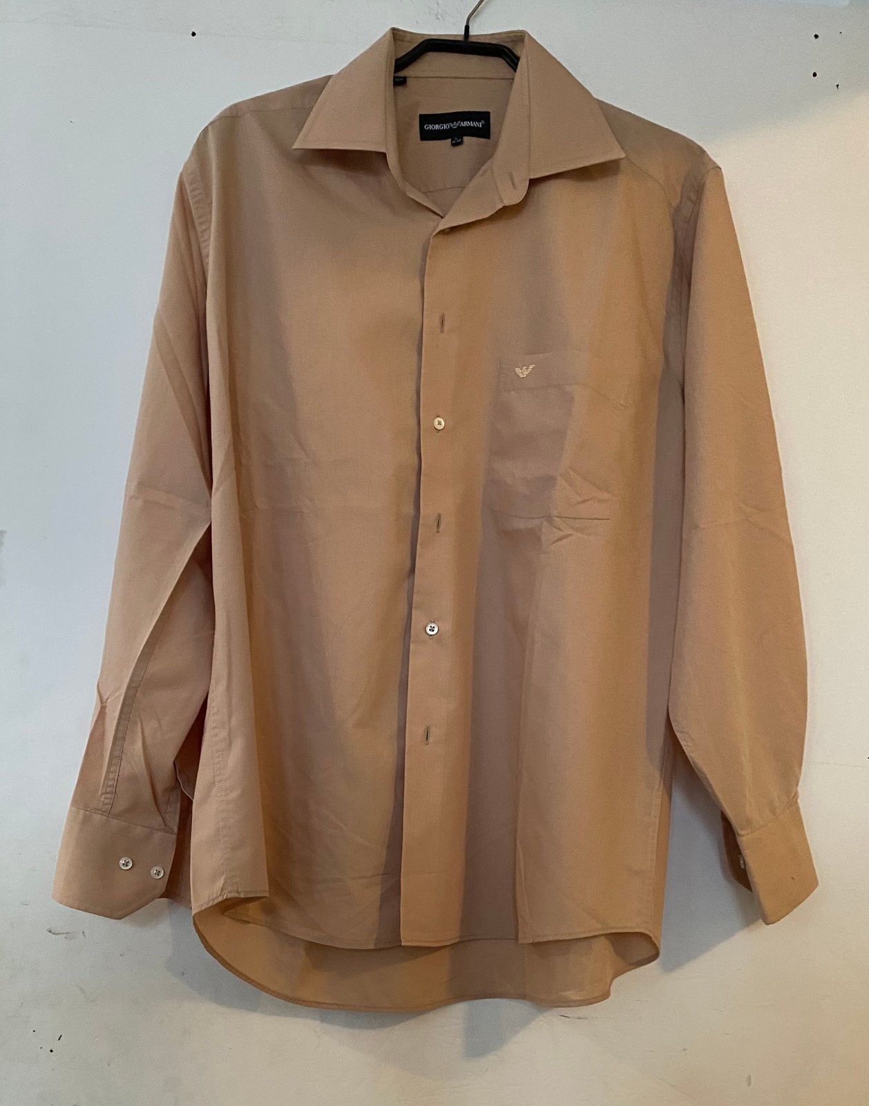 Georgio Armani blouse , vintage, Italie, Georgio Armani, Beige, Georgio Armani