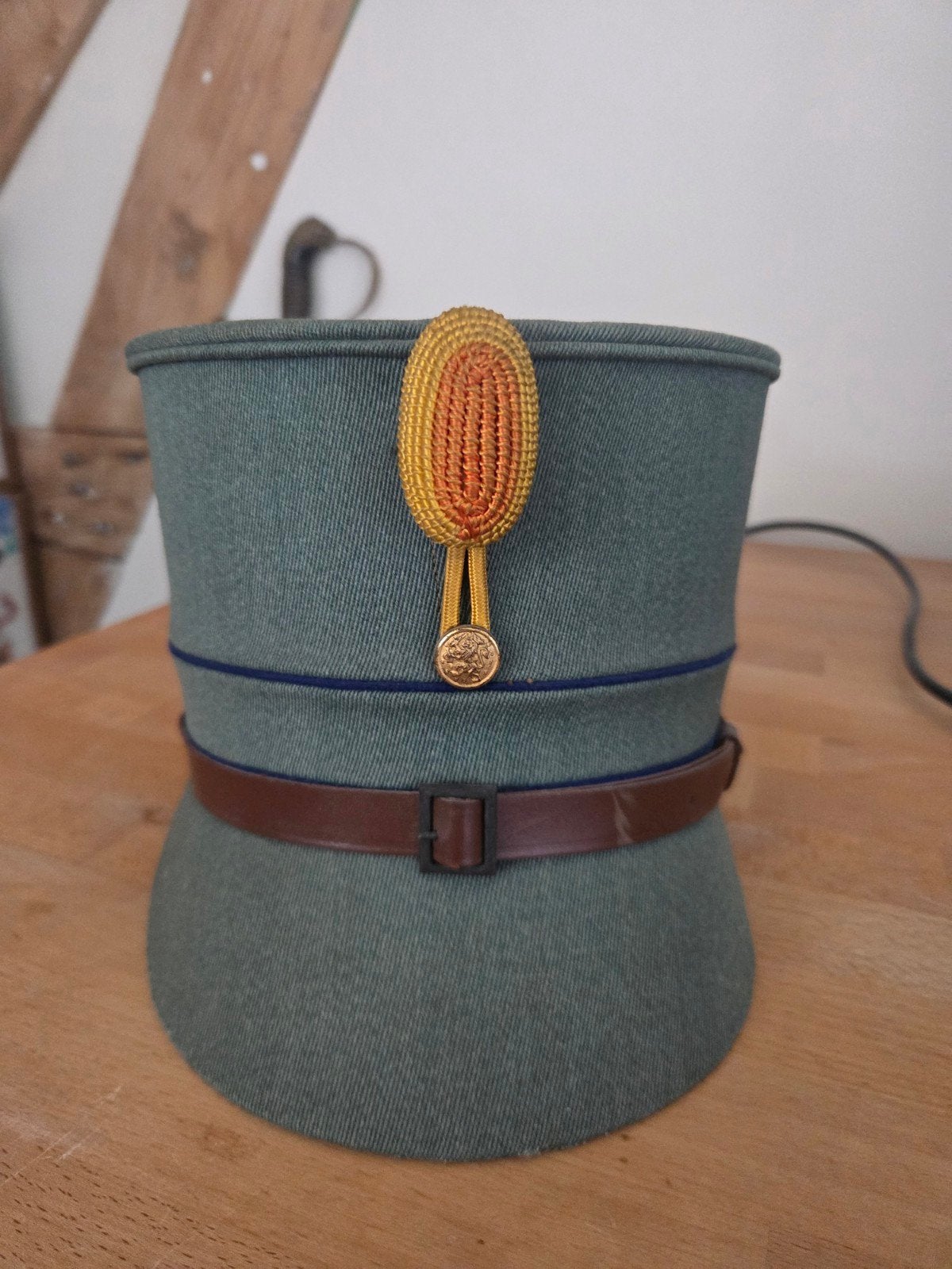 Kepie onderofficier m1928, Ophalen of Verzenden, Landmacht, Nederland, Helm of Baret