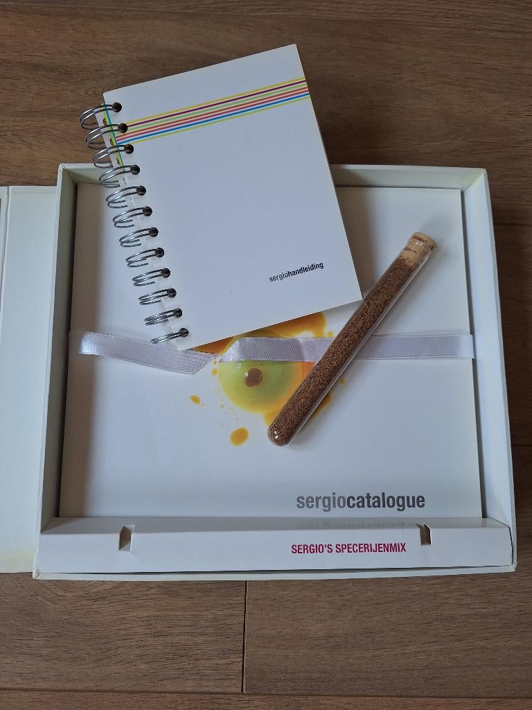 'Sergio' Boek van Sergio Herman. Collectors item., Ophalen of Verzenden, Gelezen, Sergio Herman