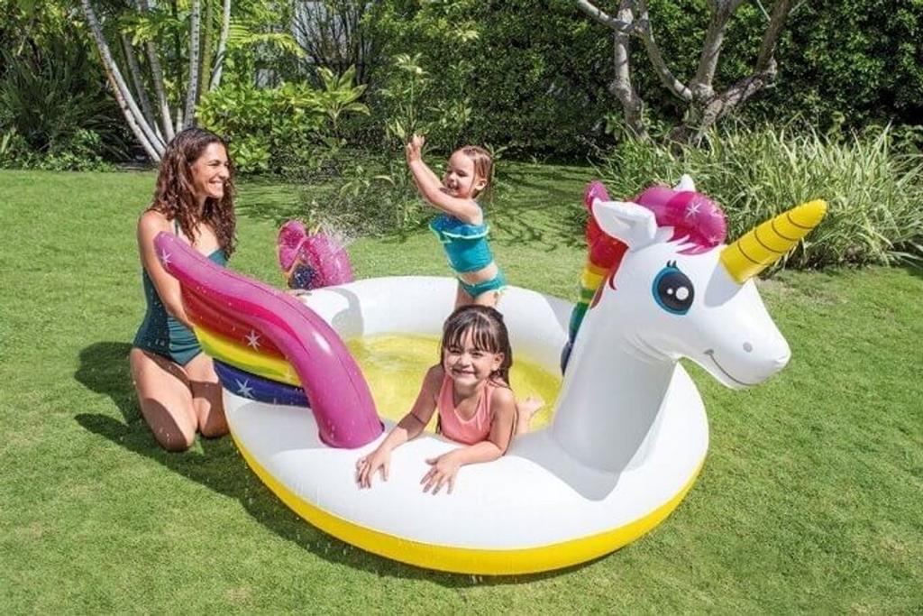 Intex Unicorn Badje - Opblaasbaar Zwembadje voor Kinderen, Ophalen of Verzenden, Nieuw
