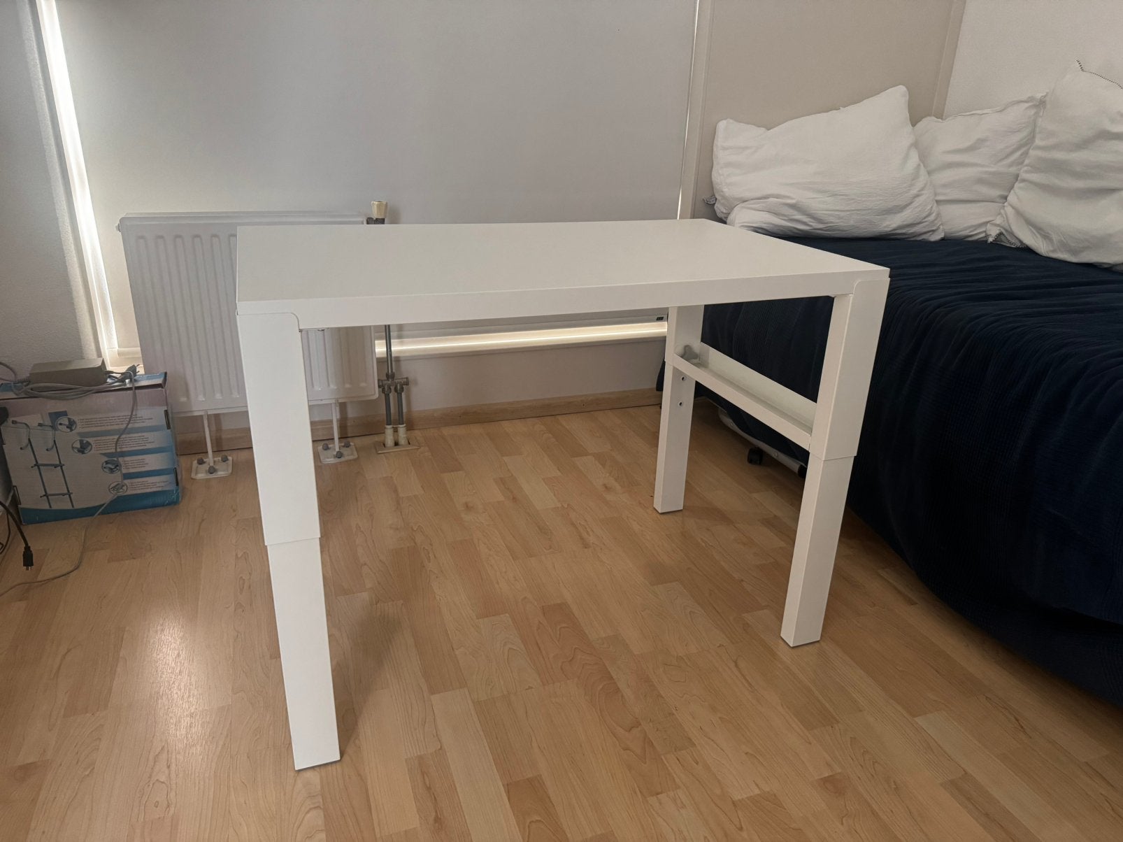 Pahl IKEA verstelbaar kinder bureau wit 96 breed 58 cm diep, Huis en Inrichting, Bureaus, Ophalen, Gebruikt, Kinderbureau, IKEA