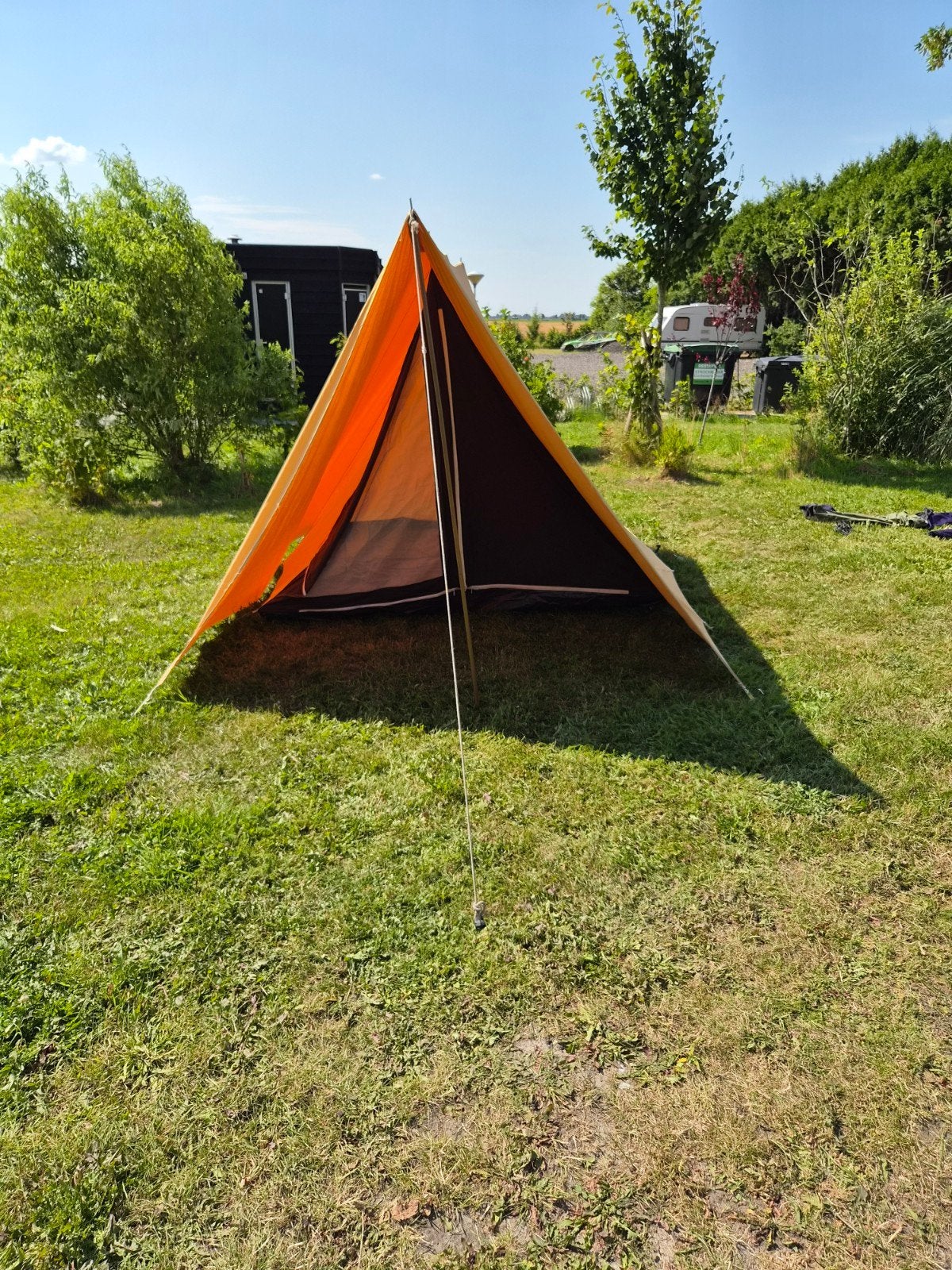Grote 2 persoons tent, Caravans en Kamperen, Tenten, Ophalen, Tot en met 2