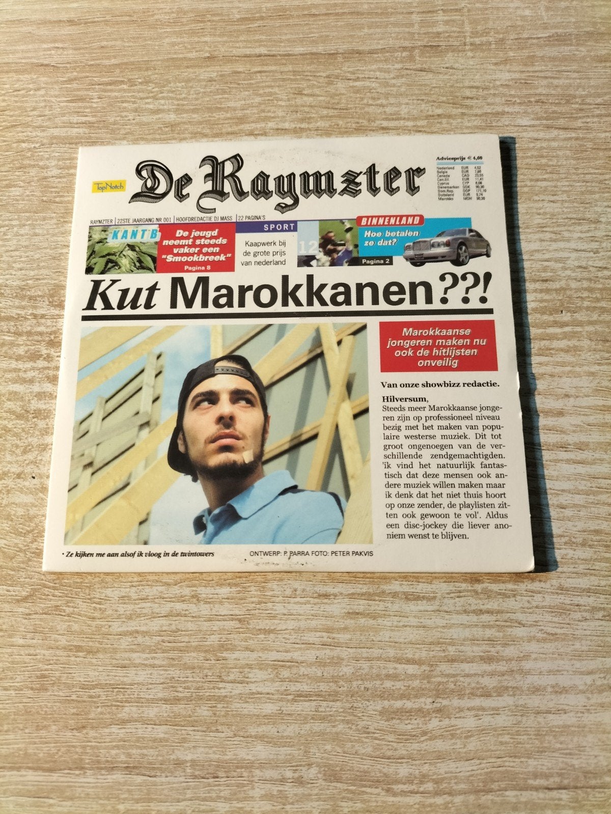 De raymzter - kut Marokkanen, Ophalen of Verzenden, Nederlandstalig
