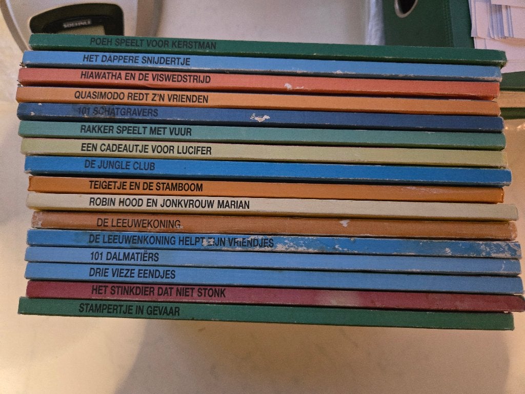 16 Walt Disney boekjes Boekenclub, Ophalen, Overige figuren, Gebruikt, Overige typen