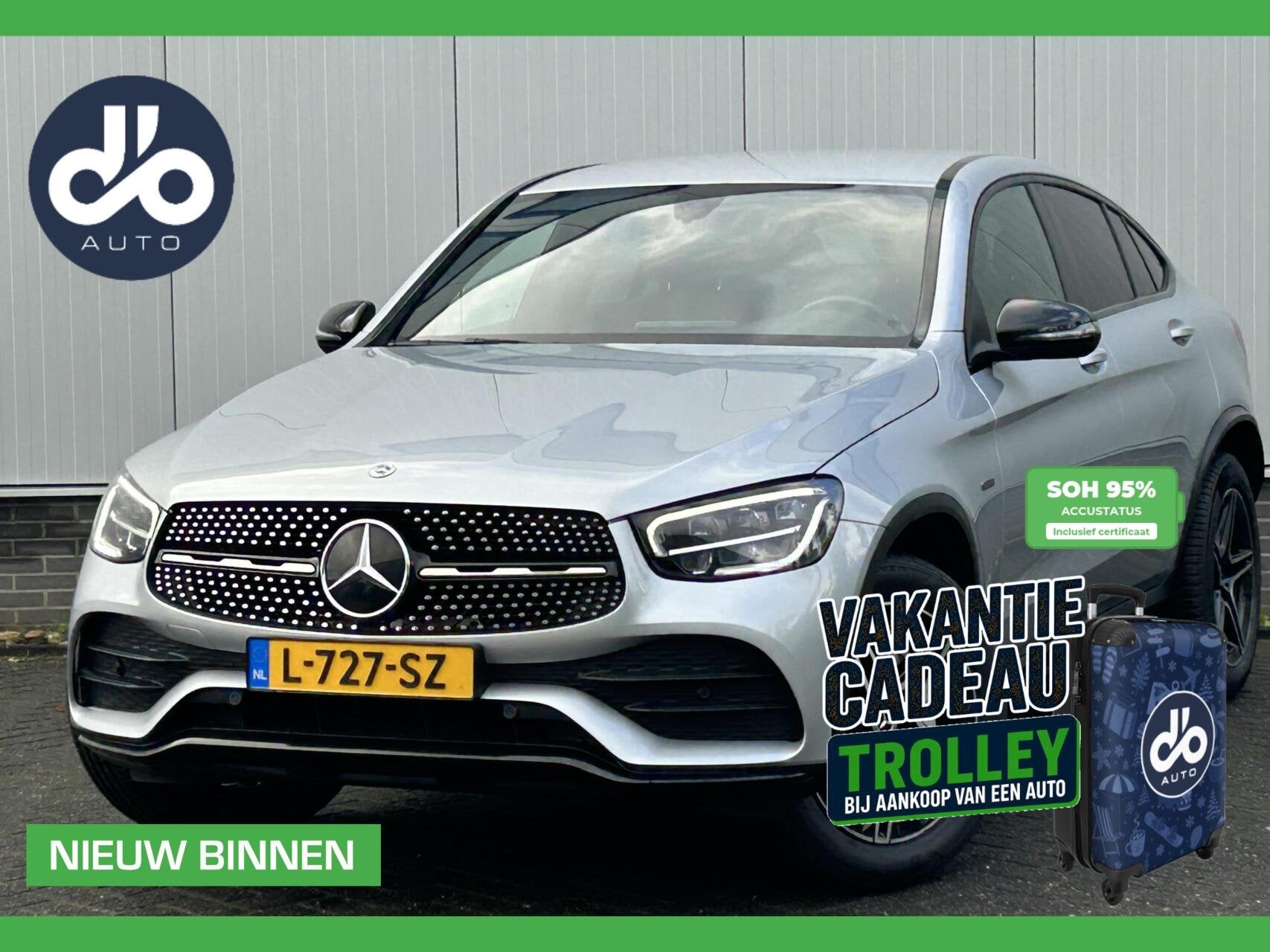 Mercedes GLC-klasse 300e 4MATIC Business Solution SOH 95% I, Auto's, Automaat, Gebruikt, 4 cilinders, 2000 kg