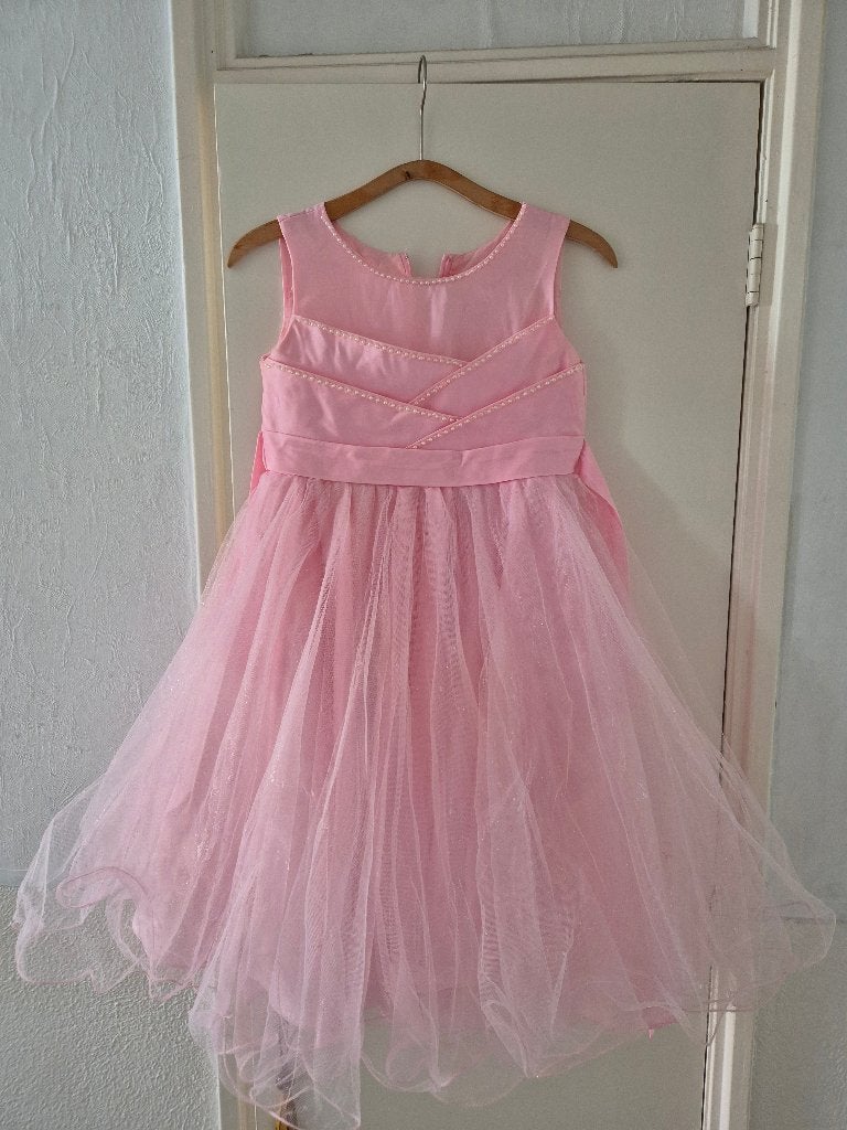 Feestjurk maat 140, Kinderen en Baby's, Kinderkleding | Maat 140, Ophalen, Zo goed als nieuw, Meisje, Jurk of Rok
