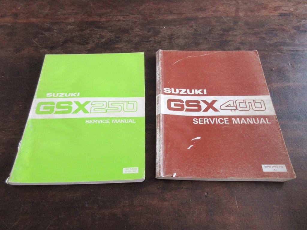 Suzuki GSX250 GSX400 werkplaatshandboek manual, Motoren, Handleidingen en Instructieboekjes, Ophalen of Verzenden, Suzuki