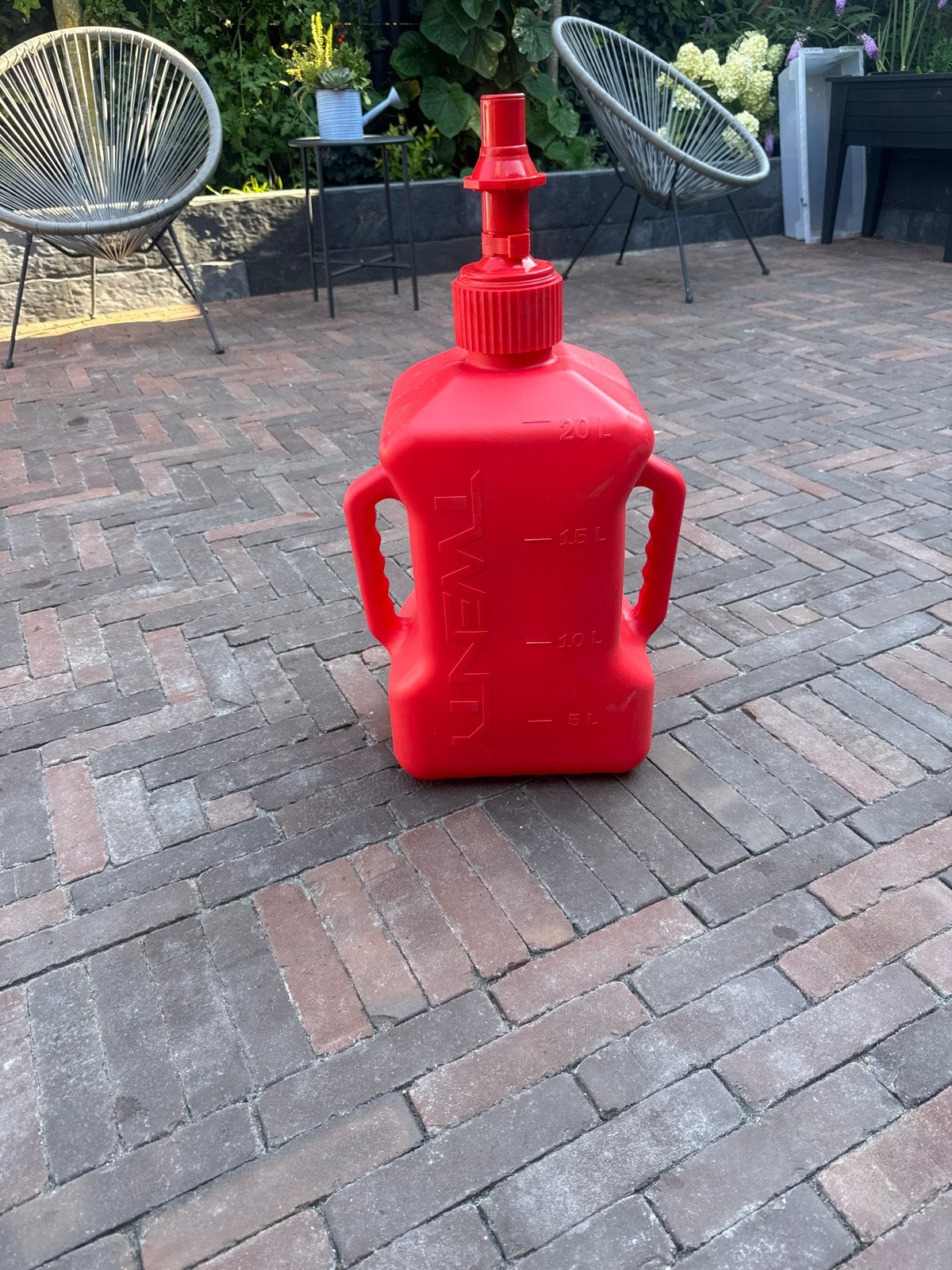 Rode brandstof jerrycan - 20 liter, Ophalen, Nieuw