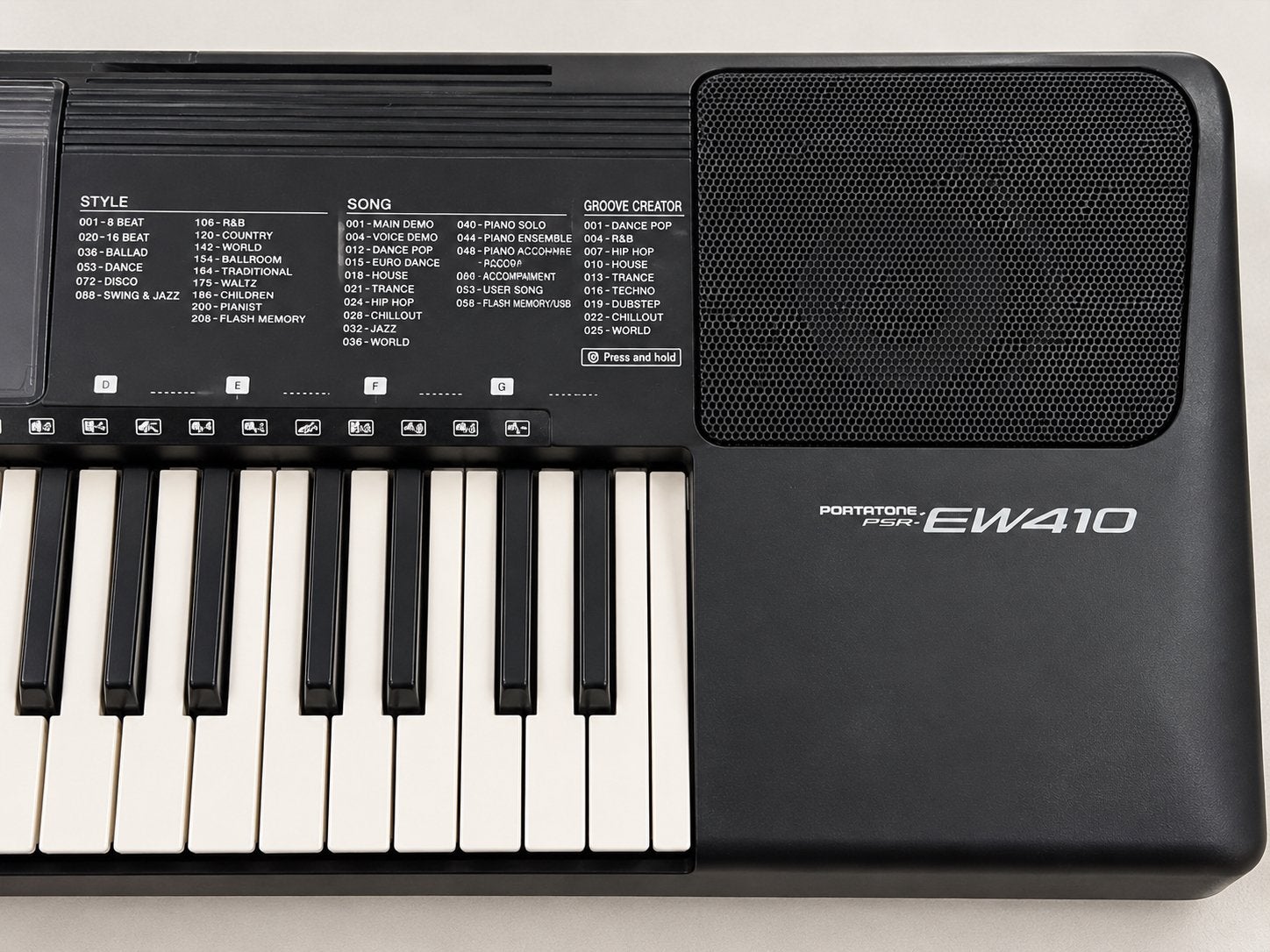 Yamaha PSR-EW410 Keyboard, Muziek en Instrumenten, Gebruikt, Yamaha, Ophalen of Verzenden, Aanslaggevoelig