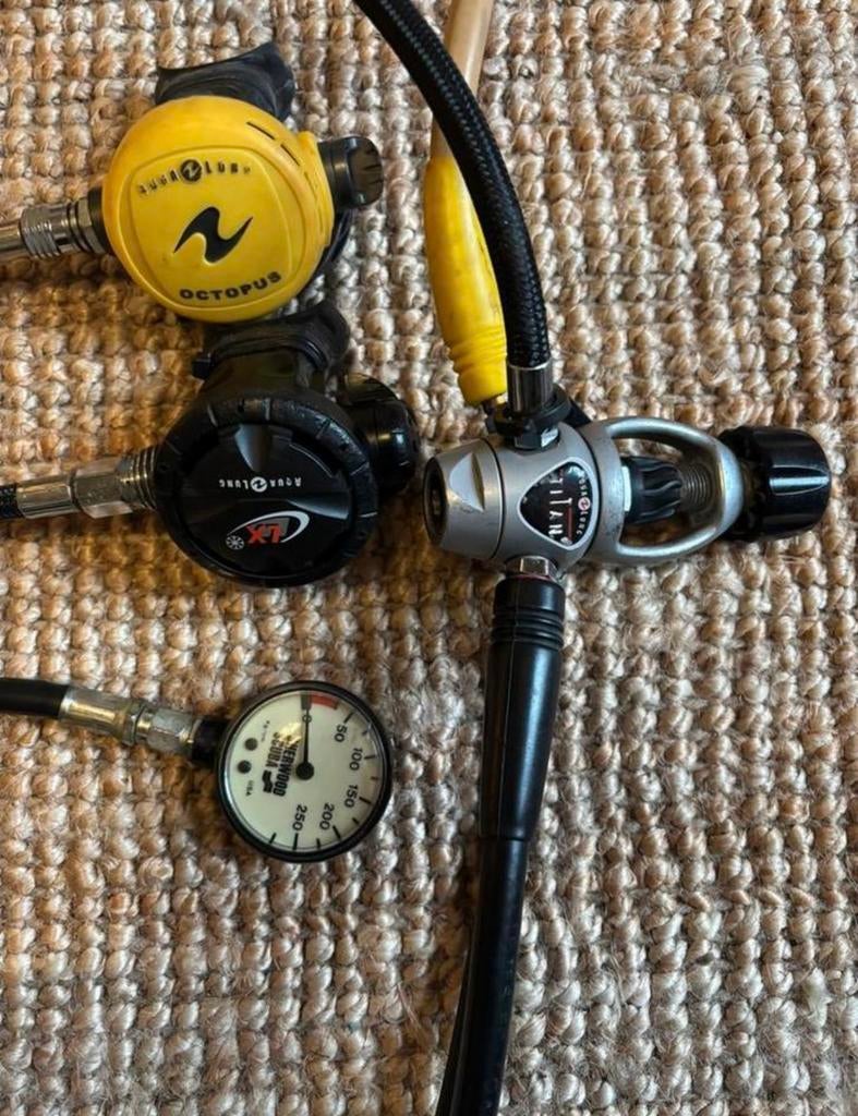 Aqualung Titan LX, Watersport en Boten, Duiken, Ophalen of Verzenden, Gebruikt