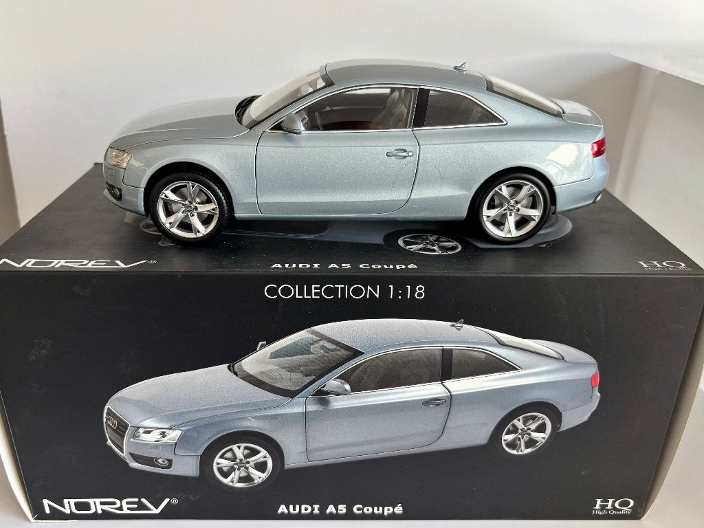 1:18 audi A5 coupe - NOREV, Ophalen of Verzenden, Zo goed als nieuw, Auto, Norev