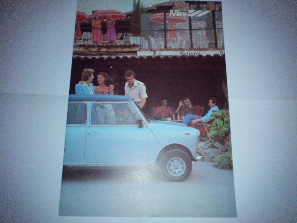 Austin Rover Mini brochure folder BL British Leyland 1980, Ophalen of Verzenden, Nieuw, Overige merken