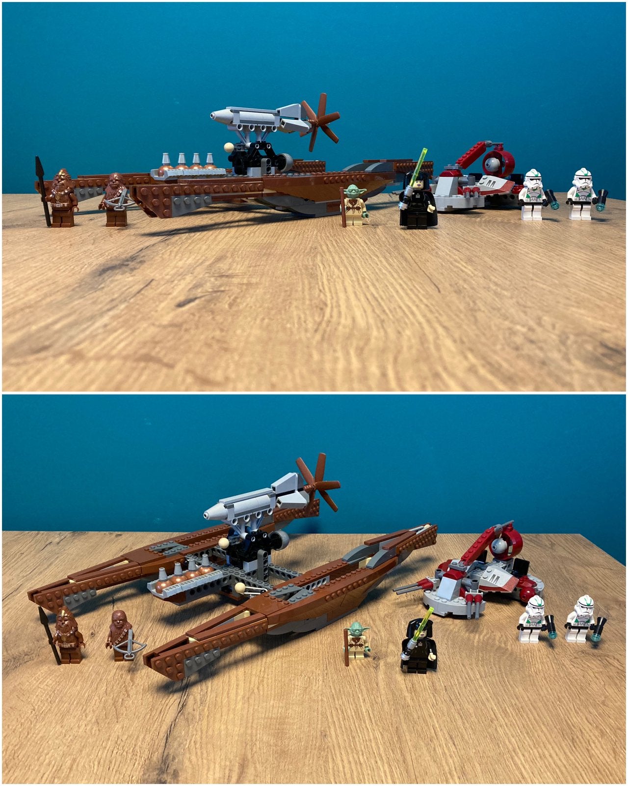 Lego Star Wars 7260 Wookiee Catamaran, Ophalen, Gebruikt