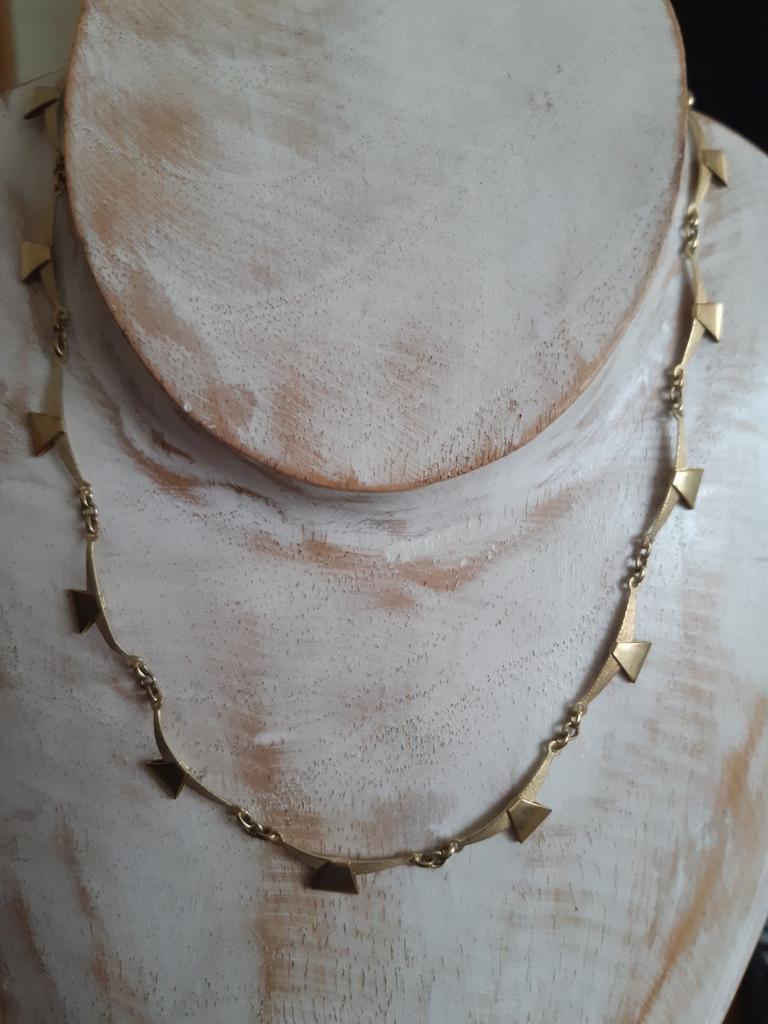 Gouden ketting 8 karaat, Verzenden, Zo goed als nieuw, Goud, Goud