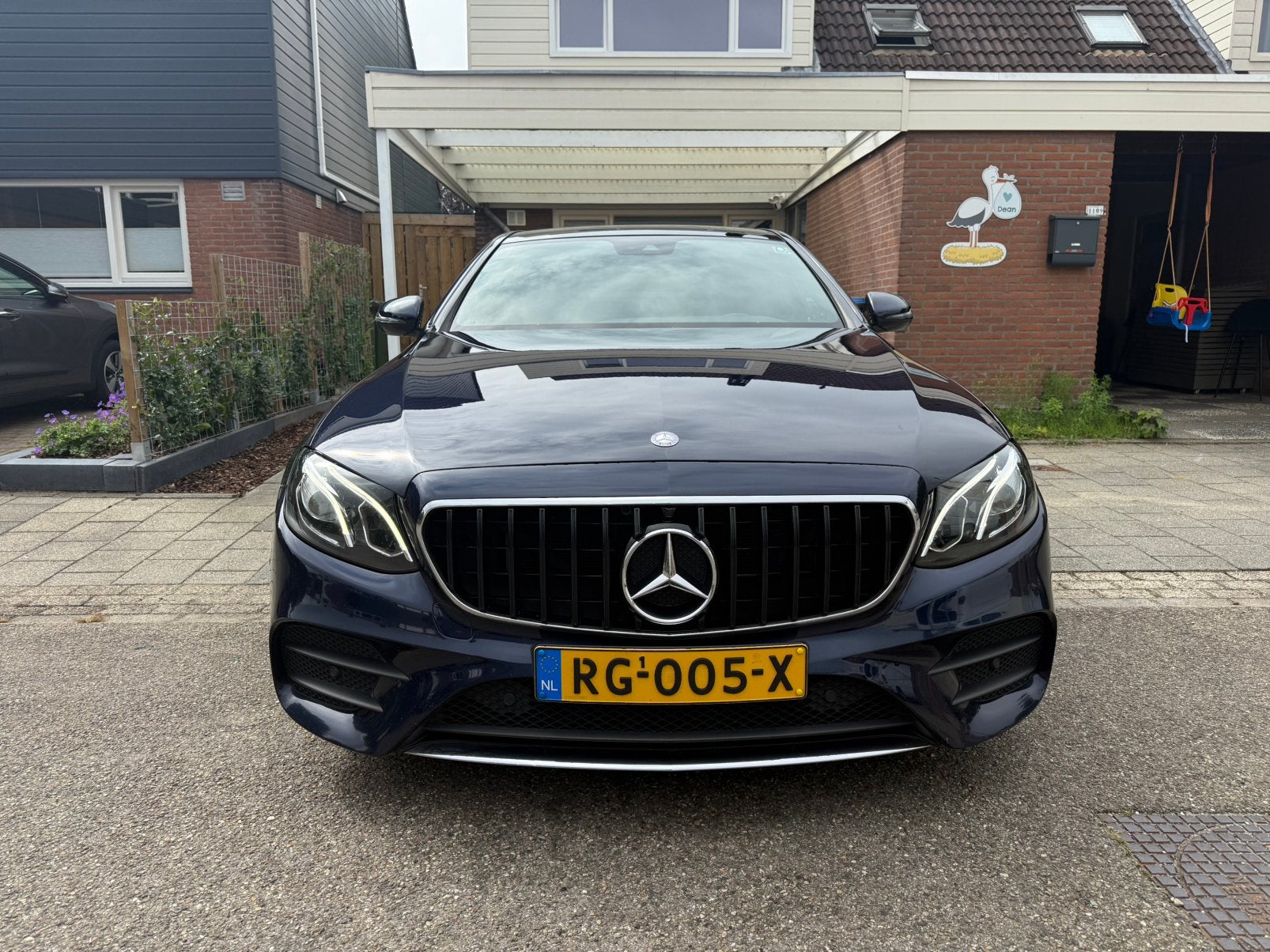 Mercedes-Benz E-Klasse E220 D 2017 NAP PANO BURMESTER, Automaat, Achterwielaandrijving, Lichtsensor, 4 cilinders