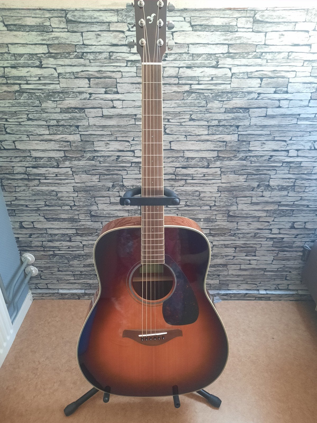 Yamaha FG820 BSB Western Gitaar - Zo goed als nieuw, Ophalen of Verzenden, Zo goed als nieuw, Western- of Steelstringgitaar
