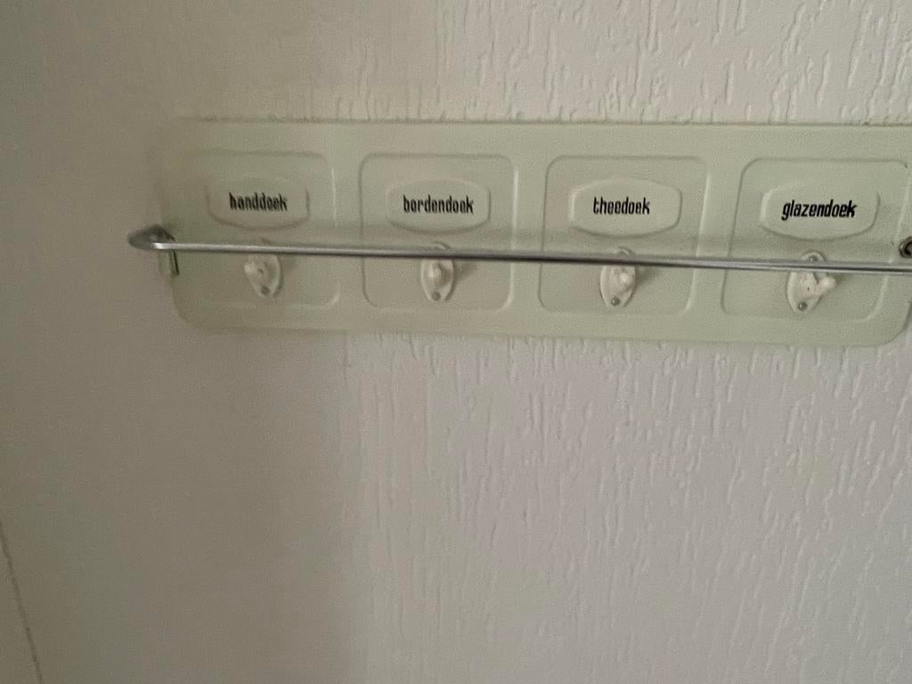 Brabantia handdoekenrek wit/crème, Ophalen, Metaal, Wit, Brabantia