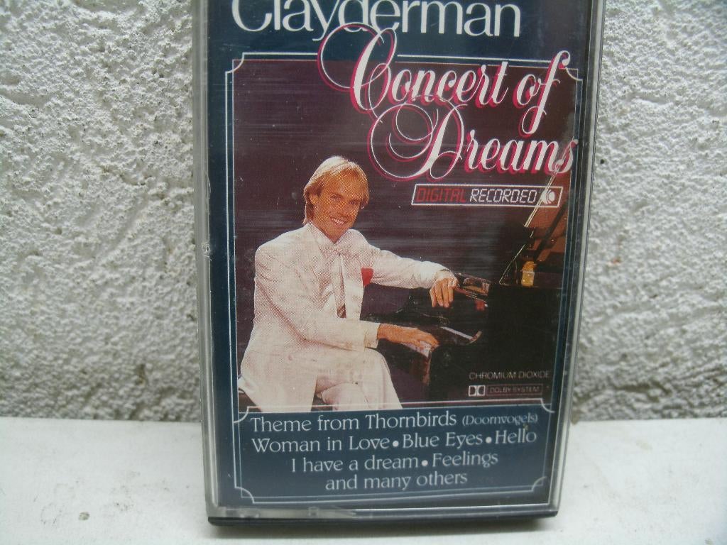 casba 3 clayderman concert of dreams oa mandy, Ophalen of Verzenden, Zo goed als nieuw, 1 bandje