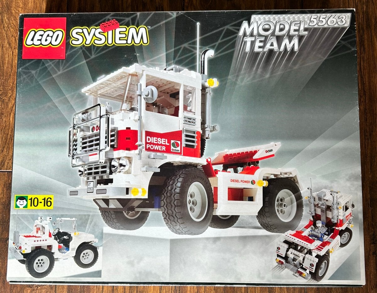 Lego Model Team 5563 Racing Truck, als nieuw, Inclusief instructies, Overige thema's, Lego, Ophalen of Verzenden