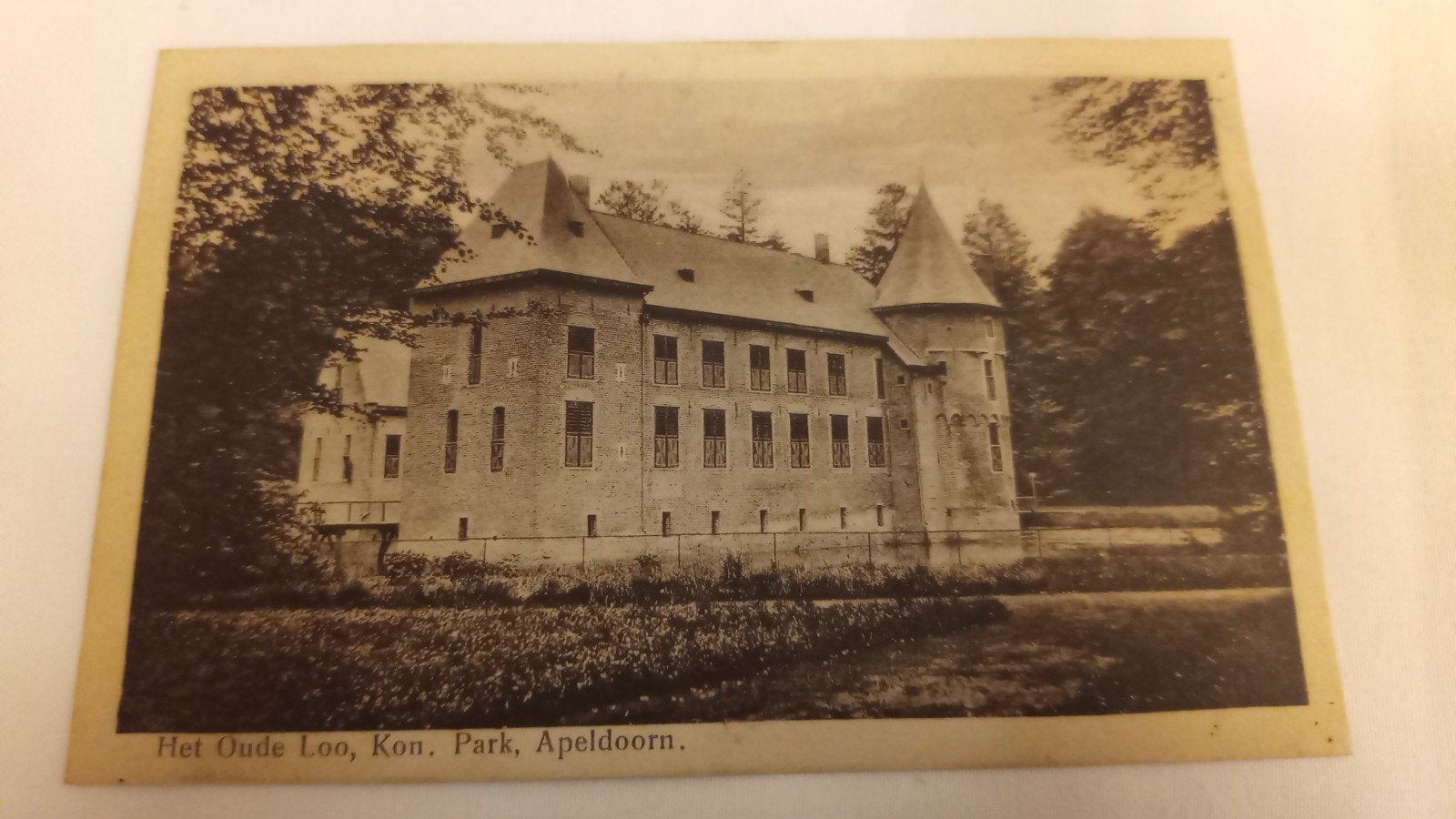Apeldoorn, Het Oude Loo, Kon .park gelopen 1932, Ophalen of Verzenden, 1920 tot 1940, Gelopen, Gelderland