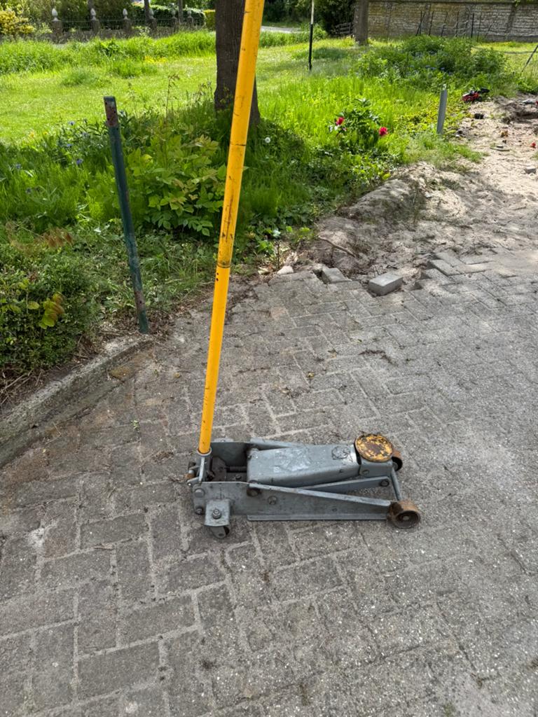 Winntec garagekrik, Auto diversen, Krikken, Ophalen, Gebruikt, Hydraulisch, Garagekrik