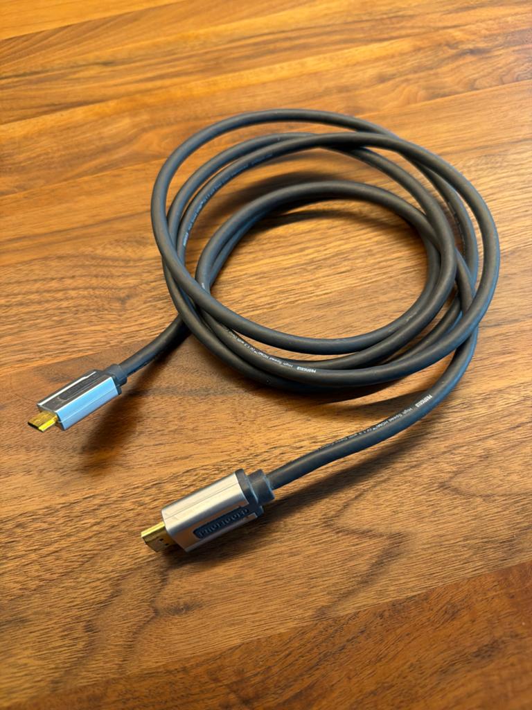 Profigold Mini HDMI naar HDMI Kabel voor camera en tablet, Ophalen of Verzenden, Gebruikt, Minder dan 2 meter, HDMI-kabel