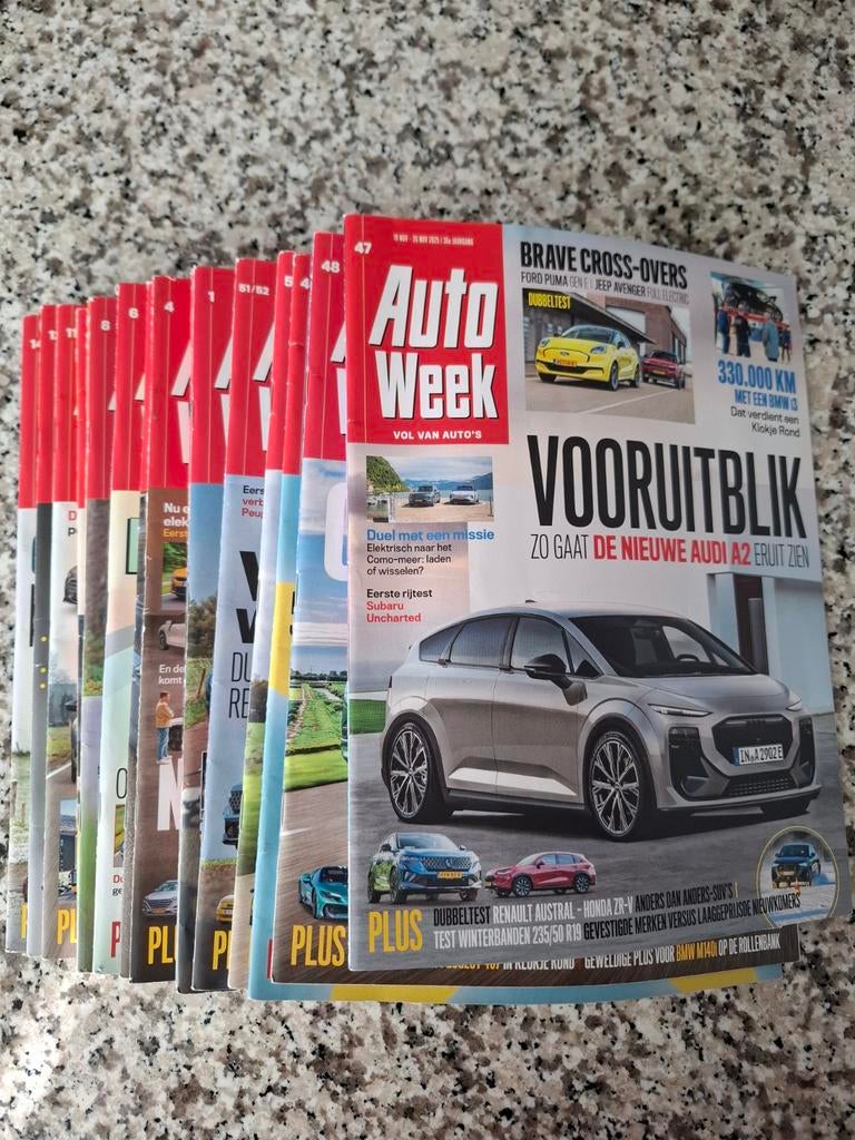 20x Autoweek, Boeken, Ophalen of Verzenden, Gelezen